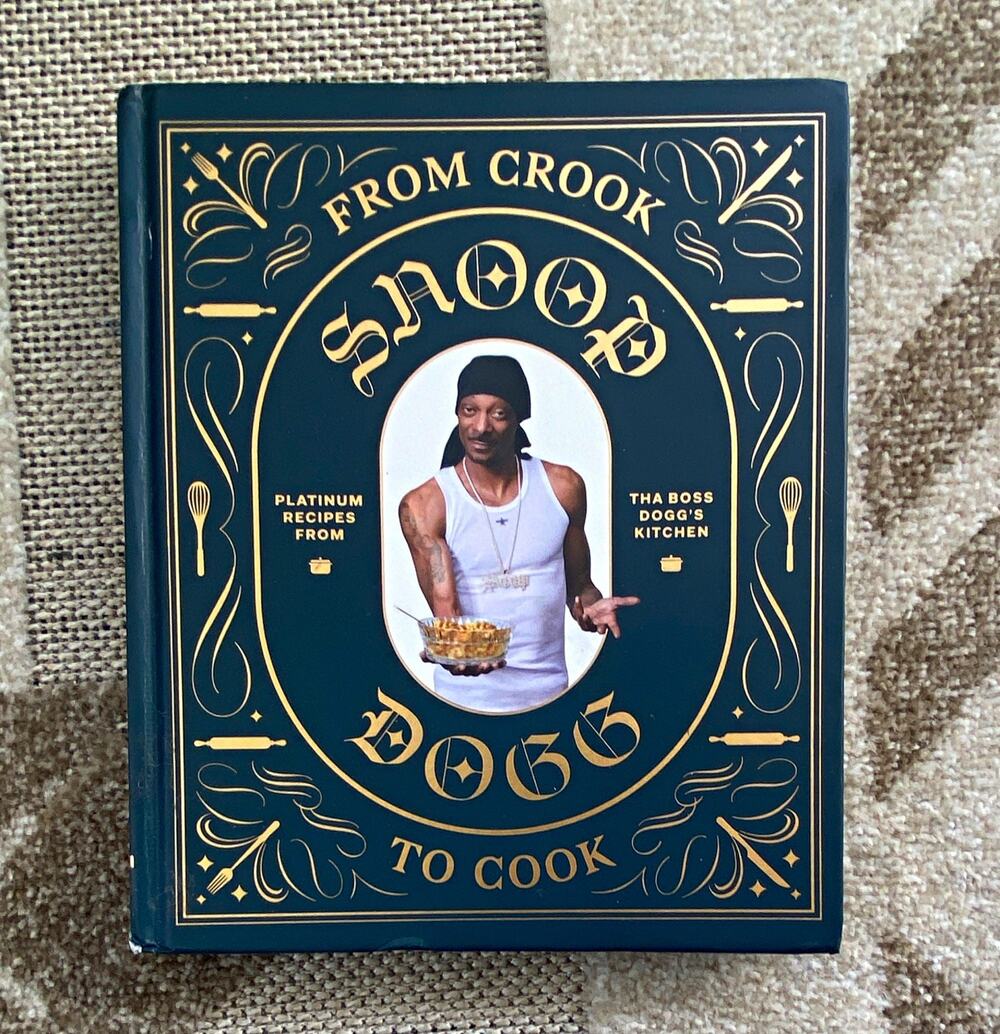 From Crook to Cook Hardcover Cookbook by Snoop Dogg (Illustrated)